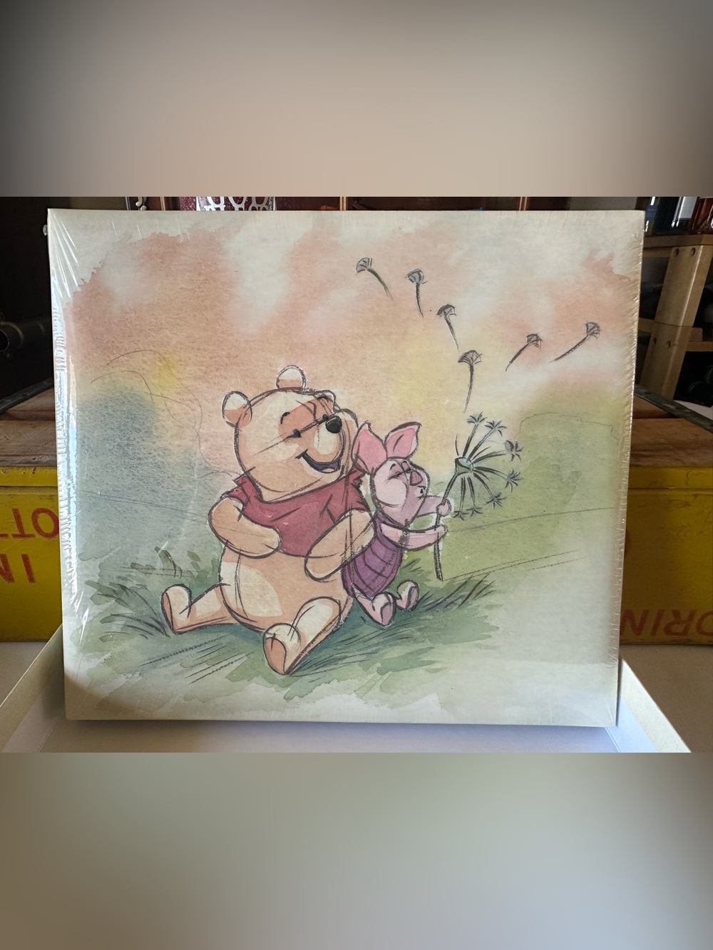 DISNEY'S WINNIE THE POOH SCRAPBOOK PHOTO ALBUM - New in Plastic- 8 x 8 - Picture 2 of 8